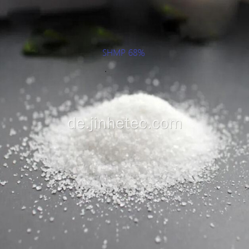 Nahrungsmittel additiv 68% weißes Pulver Natriumhexametaphosphat shmp